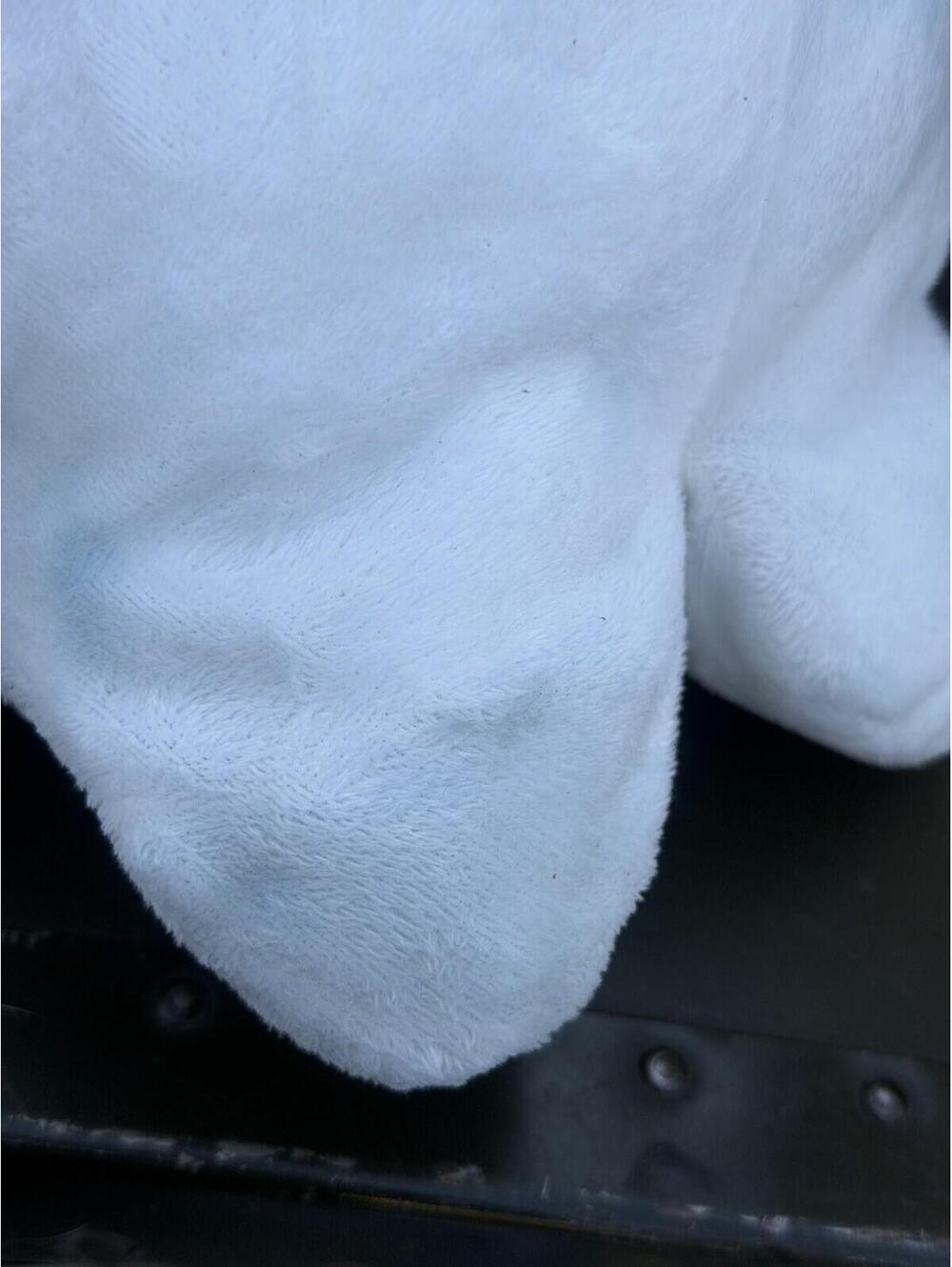 🌸🐳 White Whale Plush Pink Flowers Kawaii Stuffed Animal Pillow 16” 2018 🐳🌸 - Picture 9 of 10